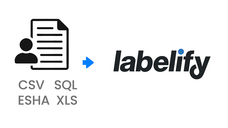Import your data
